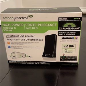 Amped Wireless High Power Wireless-N 500mW NIB